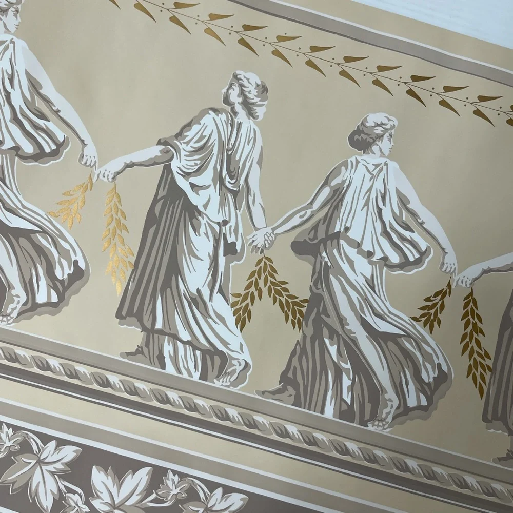 Vintage Wall Border Paper by York #MC 2925-B Wallpaper Border Art Home Decor
